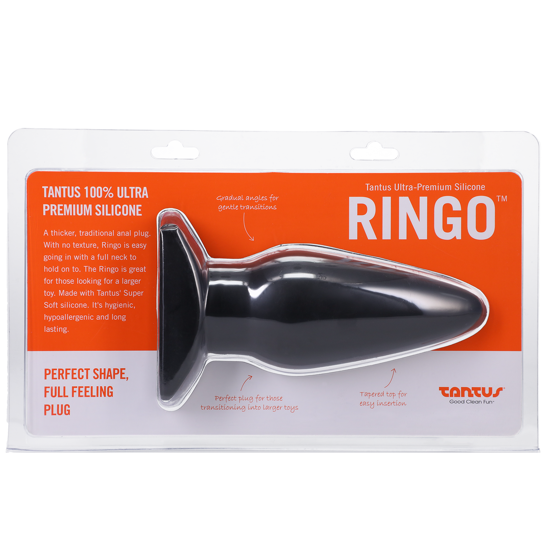 Tantus Silicone Ringo Silicone Butt Plug