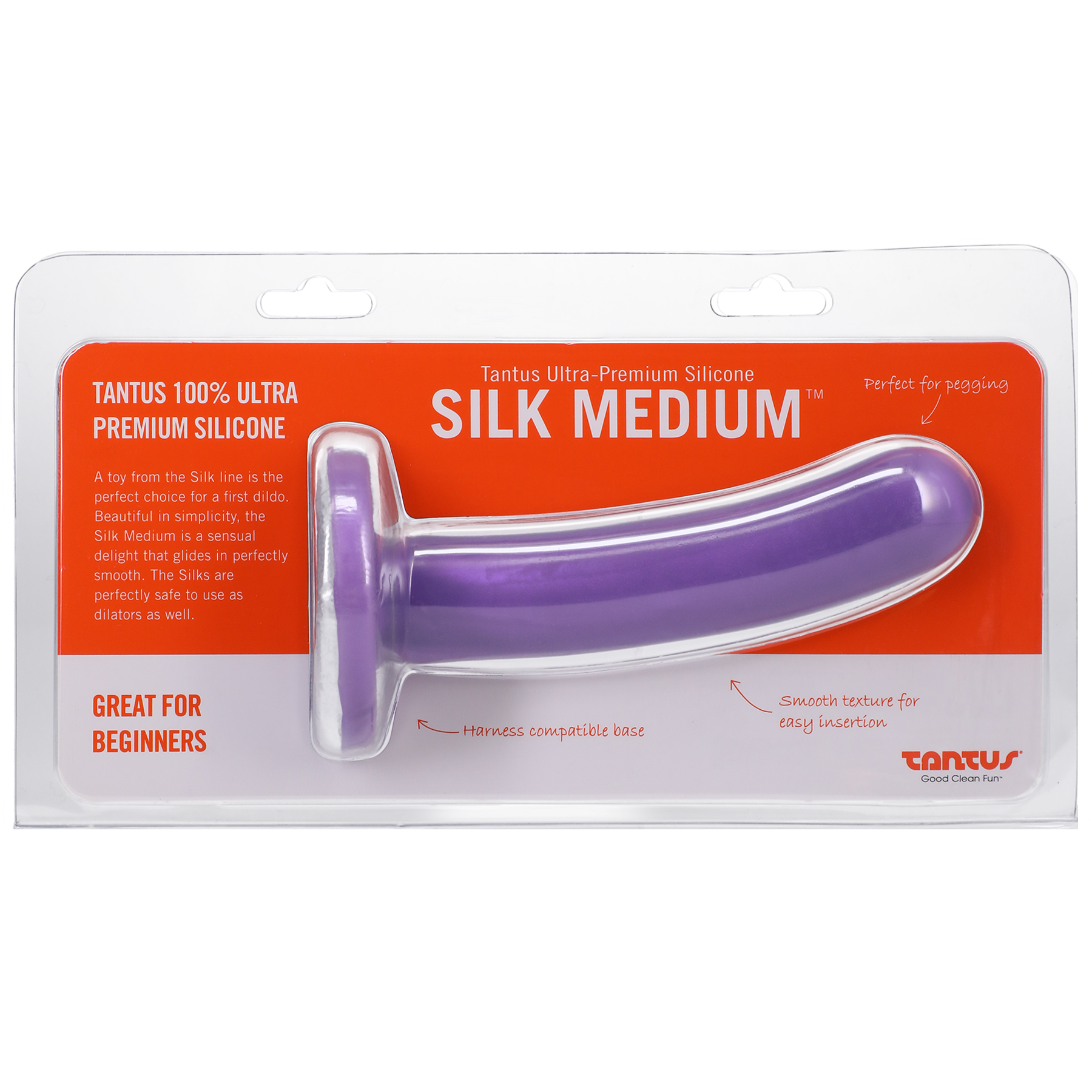 TS1144 - Tantus Silk Medium Lavender Firm