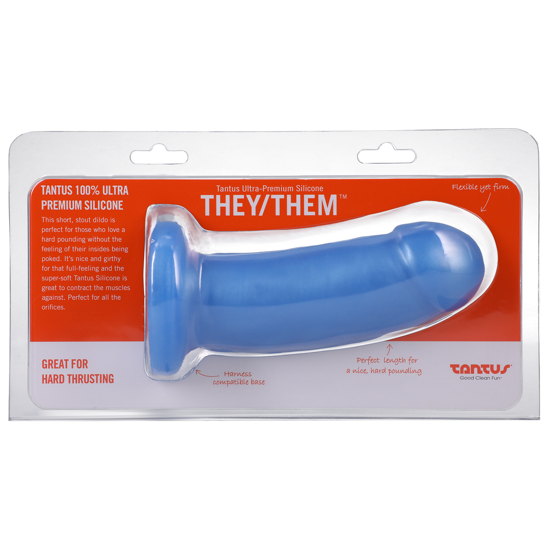 Tantus They / Them Azure Soft