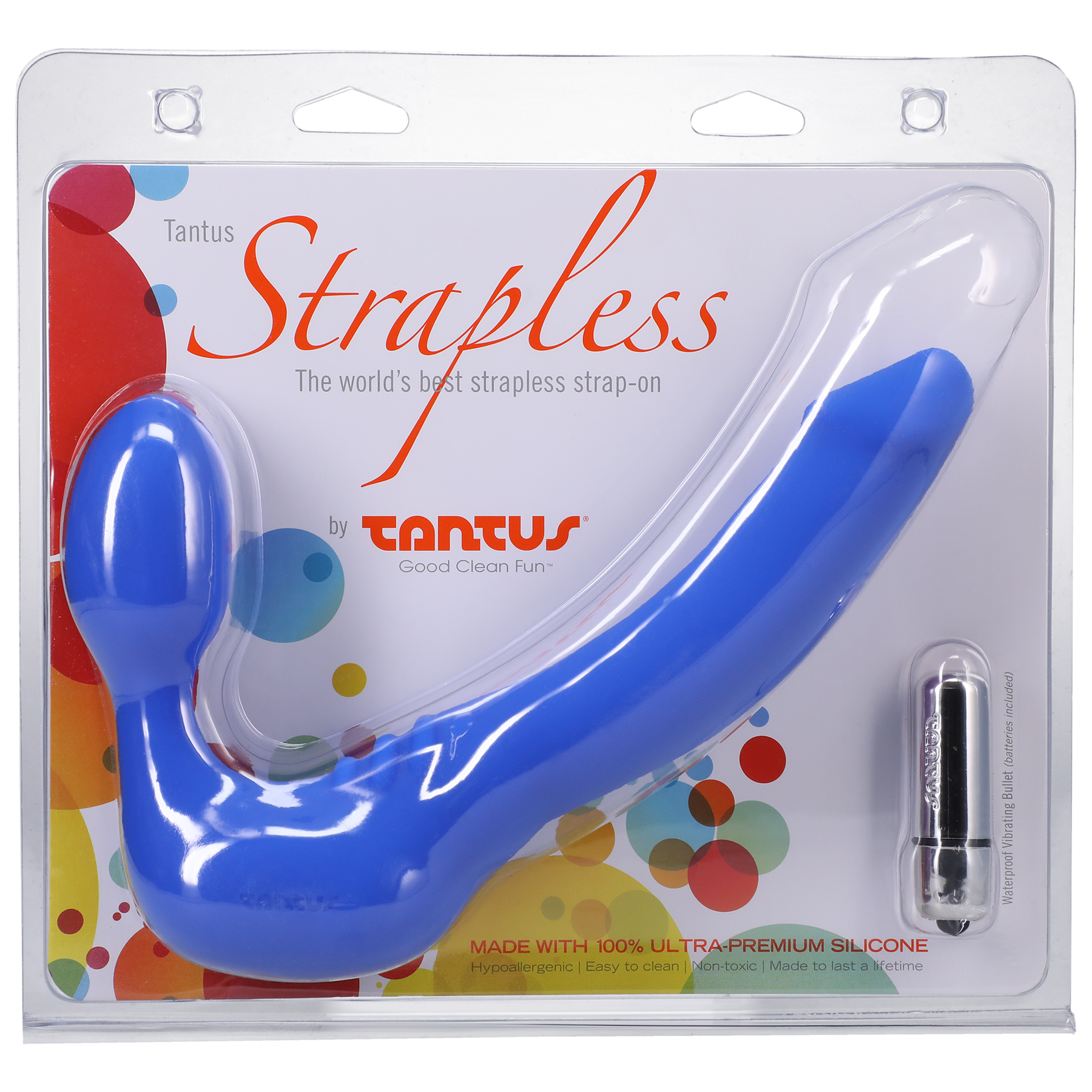 TS47470 - Tantus Strapless Slim Azure Medium