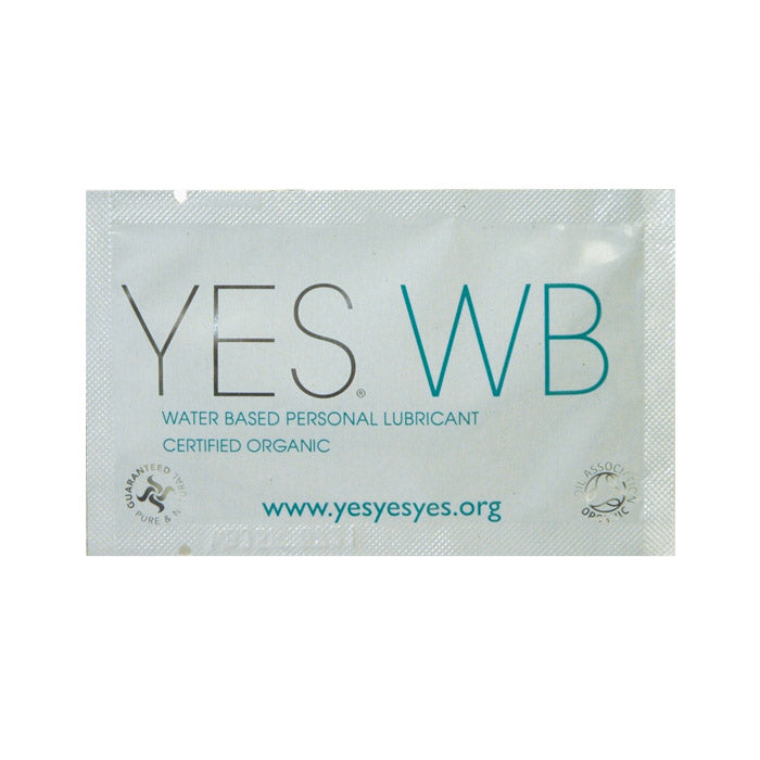 7ml Sachet - YES WB Water Based Lubricant