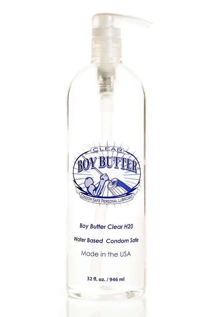 Boy Butter Clear Formula 32 oz - Super Size Pump