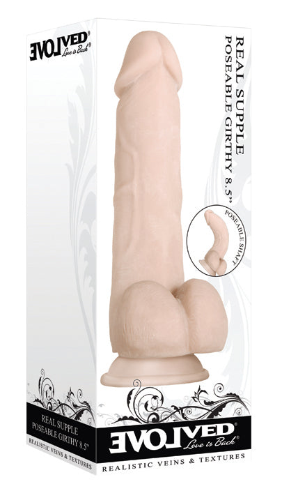 Evolved REAL SUPPLE POSEABLE GIRTHY 8.5" LIGHT