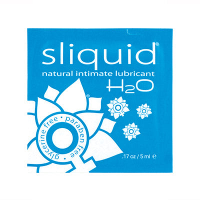 Pillow Pack Sliquid H2O .17oz