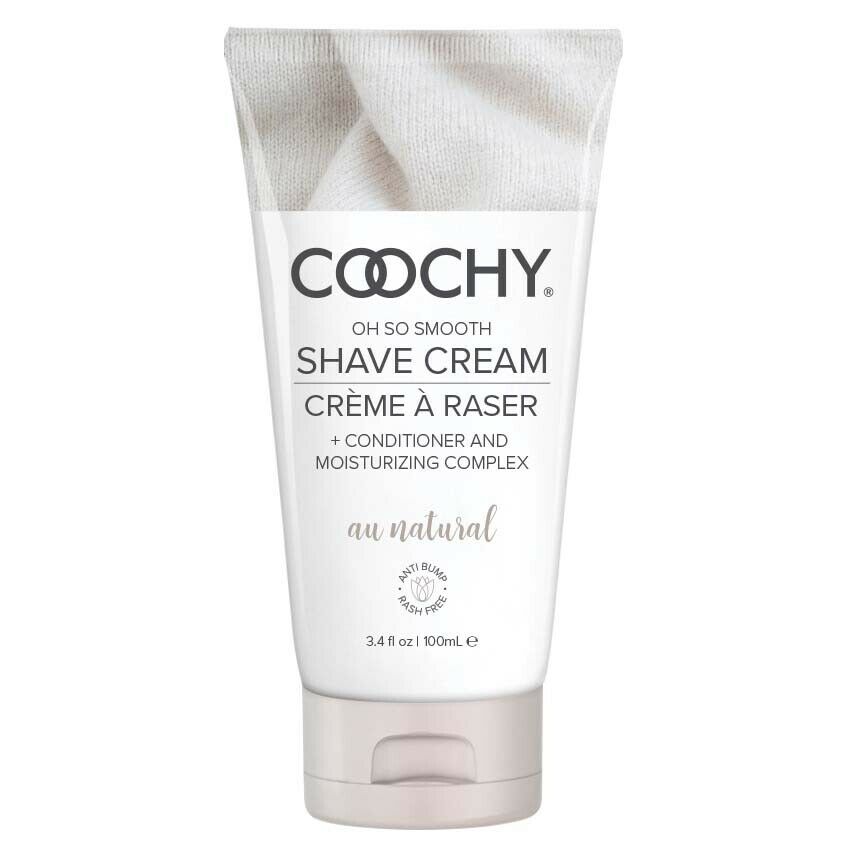 COOCHY SHAVE CREAM AU NATURAL 3.4 FL OZ