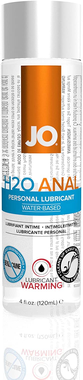 JO H2O Anal - Warming - Lubricant 4 floz / 120 mL