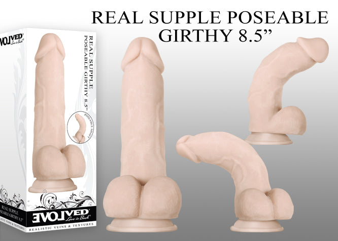 Evolved REAL SUPPLE POSEABLE GIRTHY 8.5" LIGHT