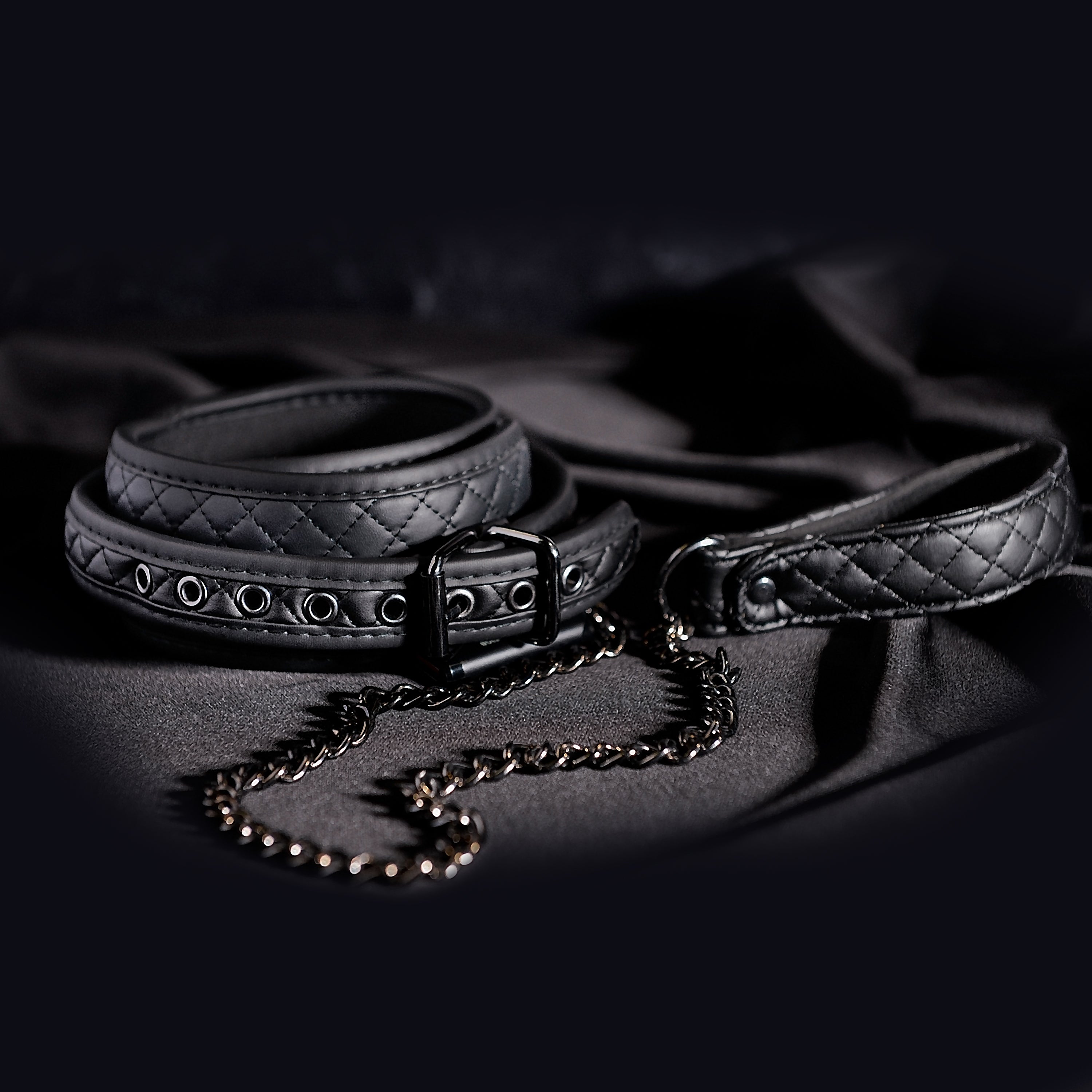 Adam & Eve EVE'S FETISH DREAMS COLLAR & LEASH BLACK