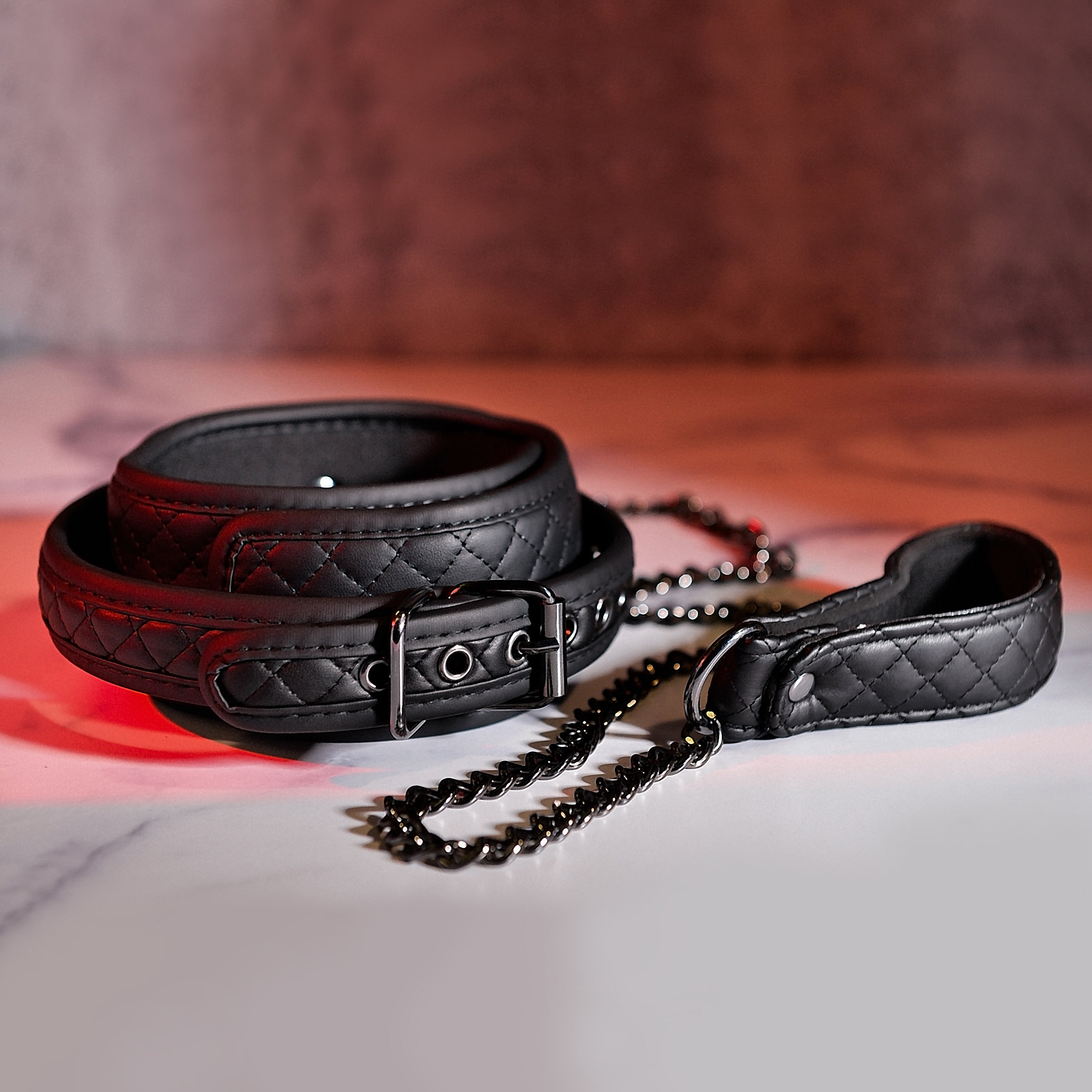 Adam & Eve EVE'S FETISH DREAMS COLLAR & LEASH BLACK