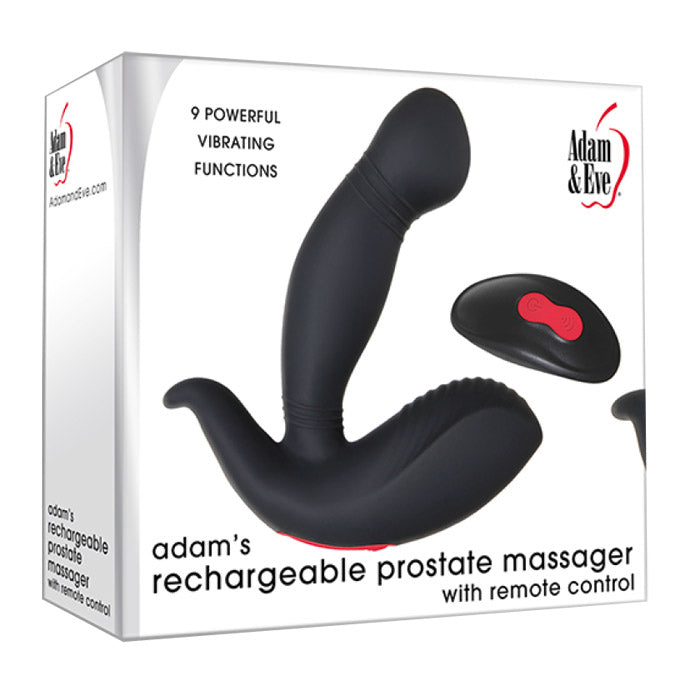 Adam & Eve Rechargeable Prostate Massager with Remote