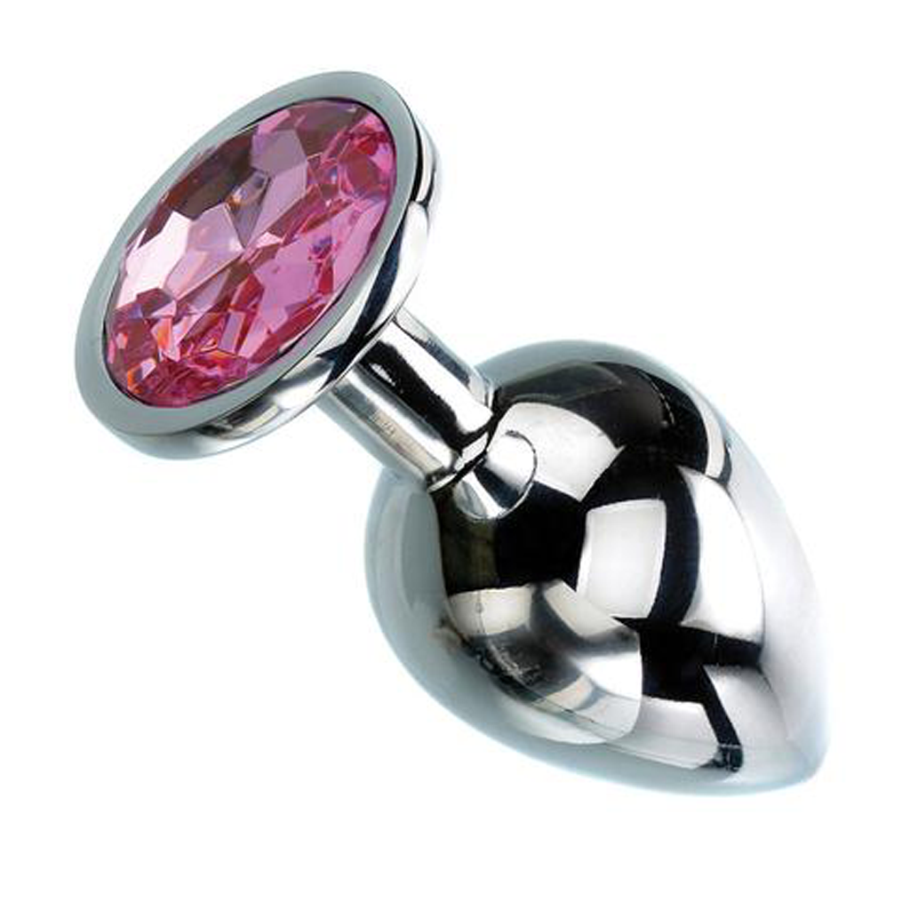 Adam & Eve Pink Gem Anal Plug Large