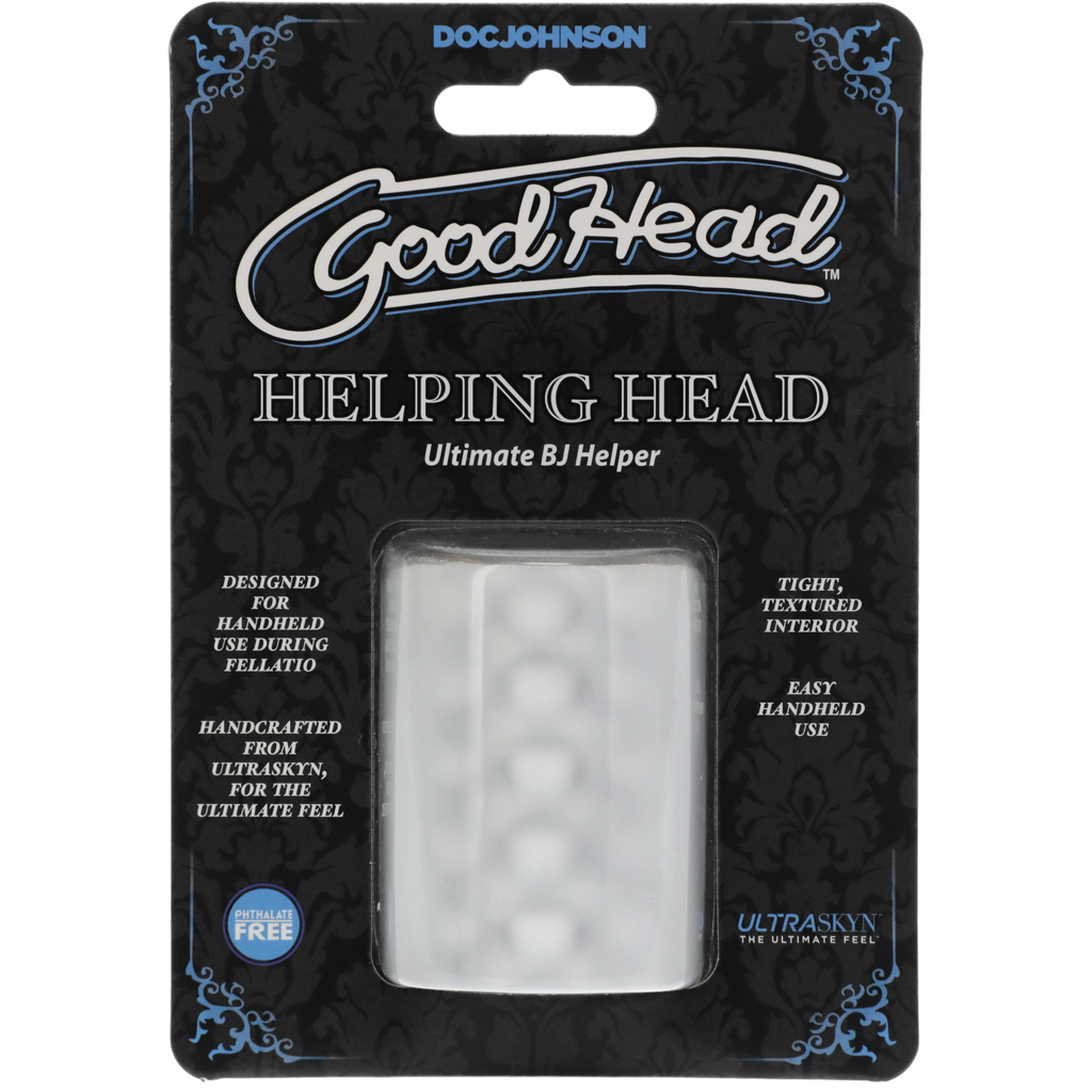 Doc Johnson GoodHead - Helping Head - Clear