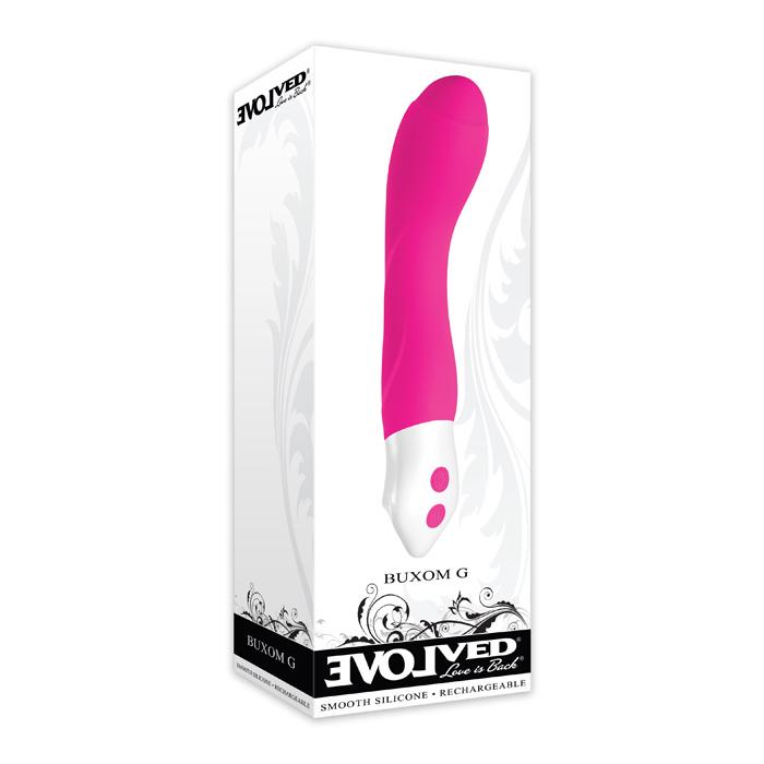 Evolved Buxom G-spot Silicone Vibrator