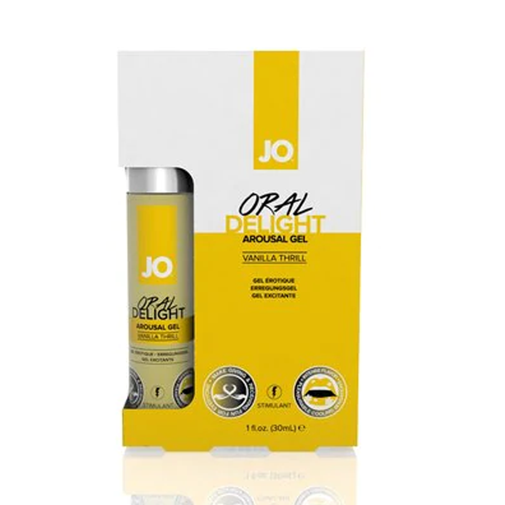 JO Oral Delight  - Vanilla - Stimulant 1 floz / 30 mL