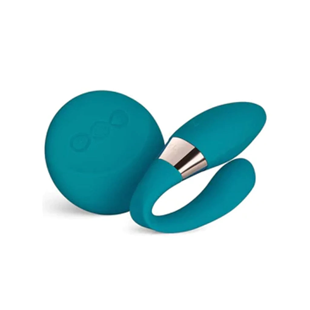 LELO TIANI DUO Vibrating Couples Massager, Ocean Blue