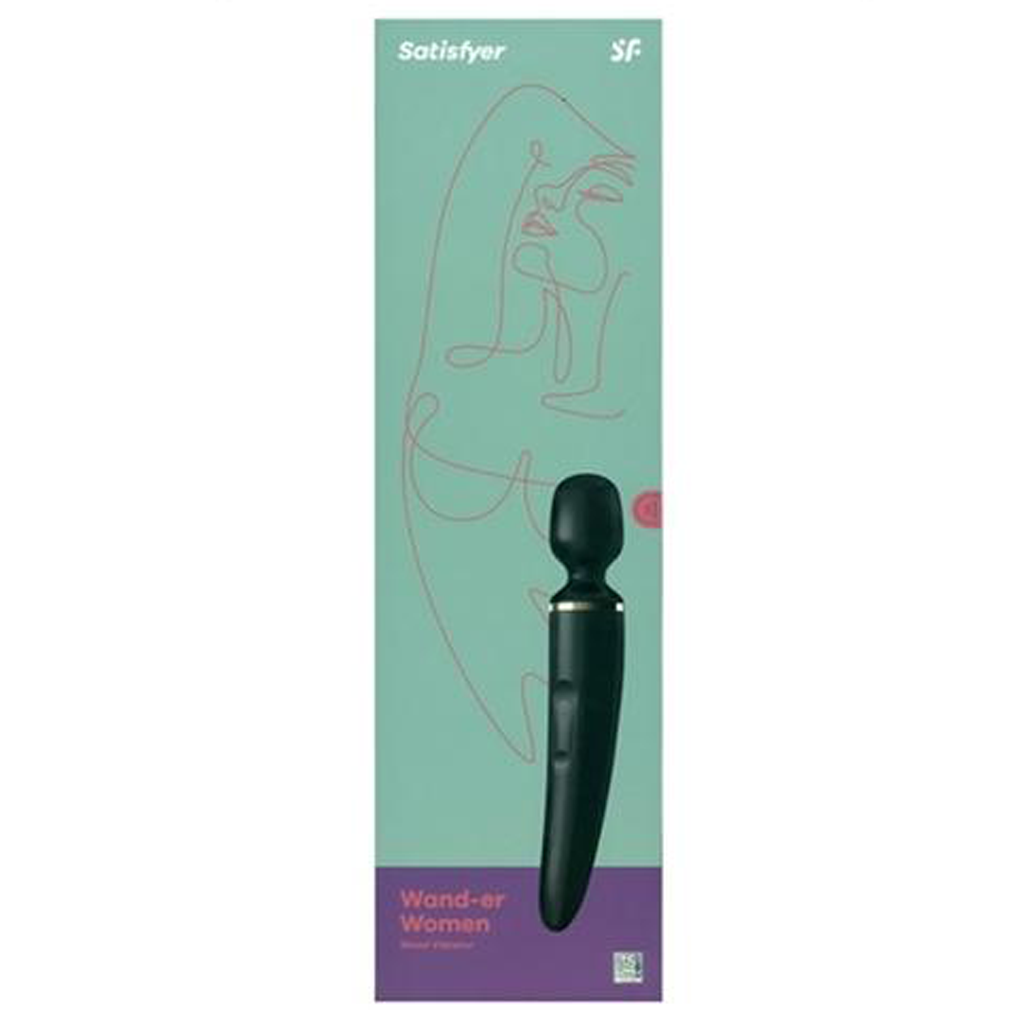 Satisfyer Wand-er Women - Black/Gold