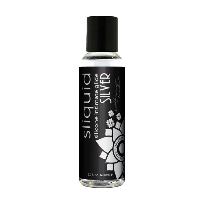 Sliquid Silver Silicone lubricant 2oz