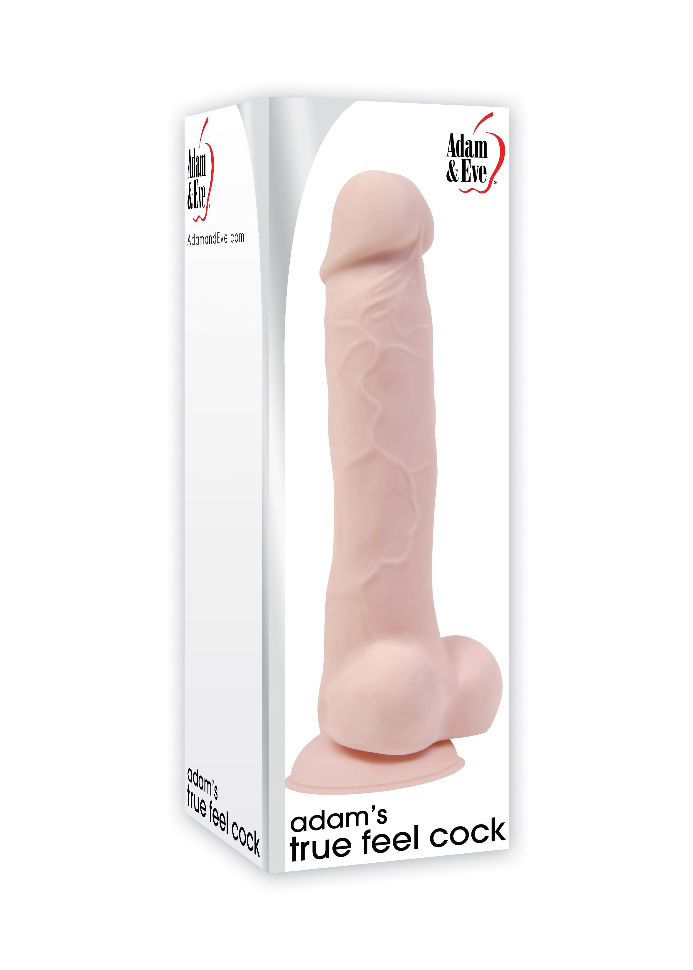 Adam & Eve True Feel Cock Dildo  Cream