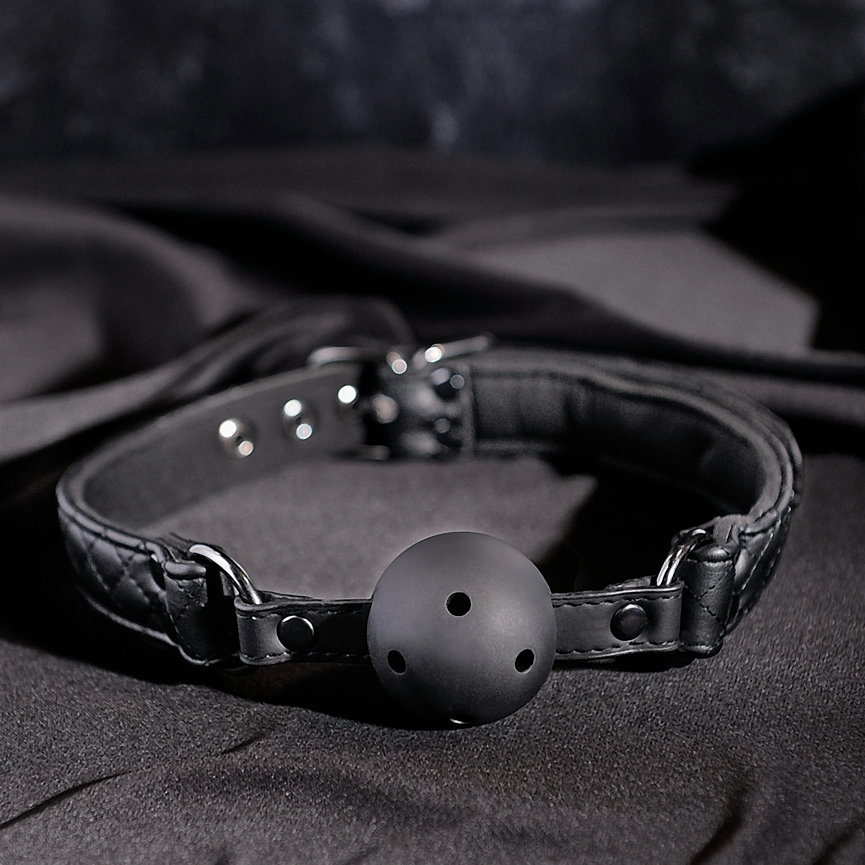 Adam & Eve EVE'S FETISH DREAMS BALL GAG BLACK