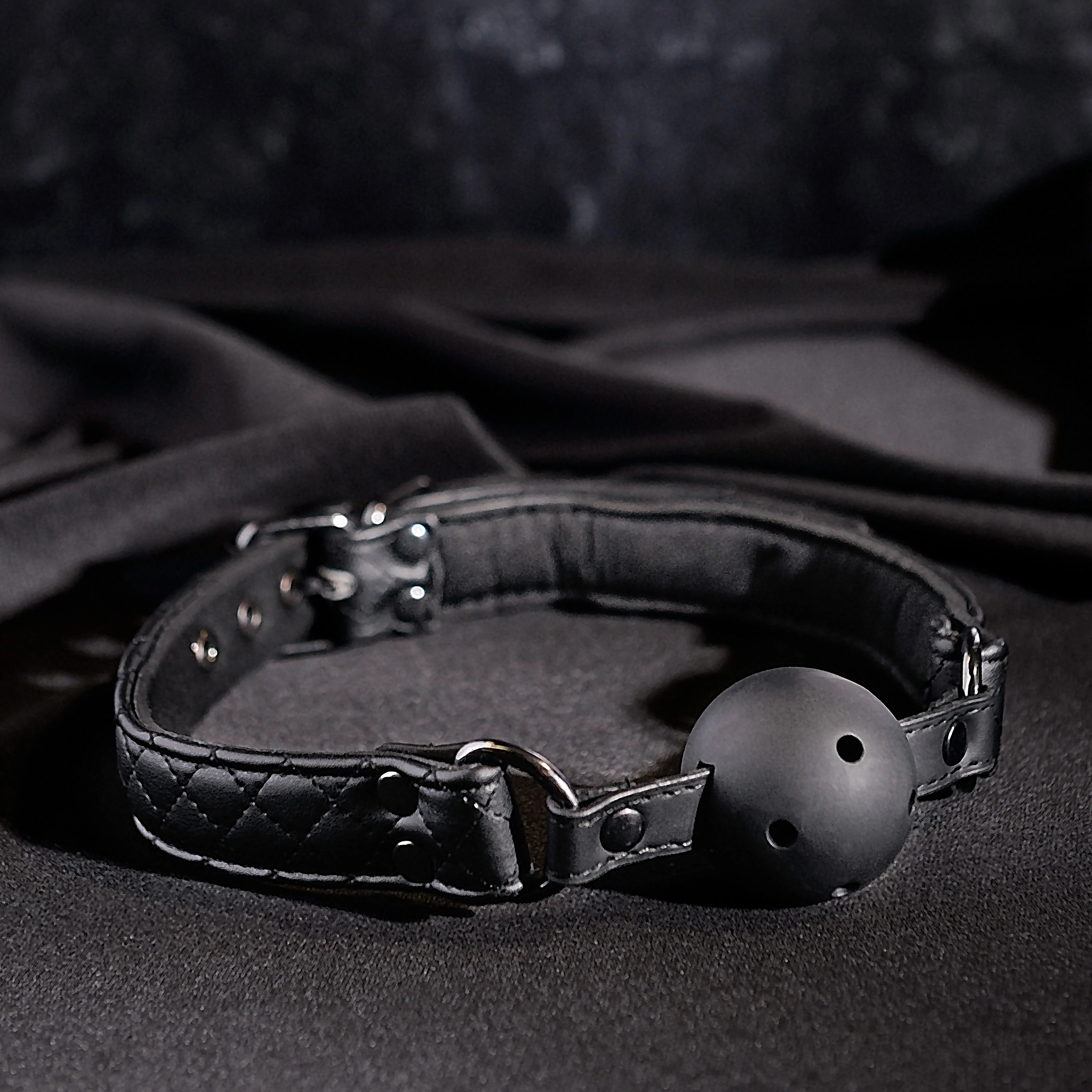 Adam & Eve EVE'S FETISH DREAMS BALL GAG BLACK