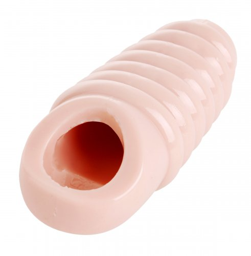 XR SM Really Ample Ribbed Penis Enhancer Sheath