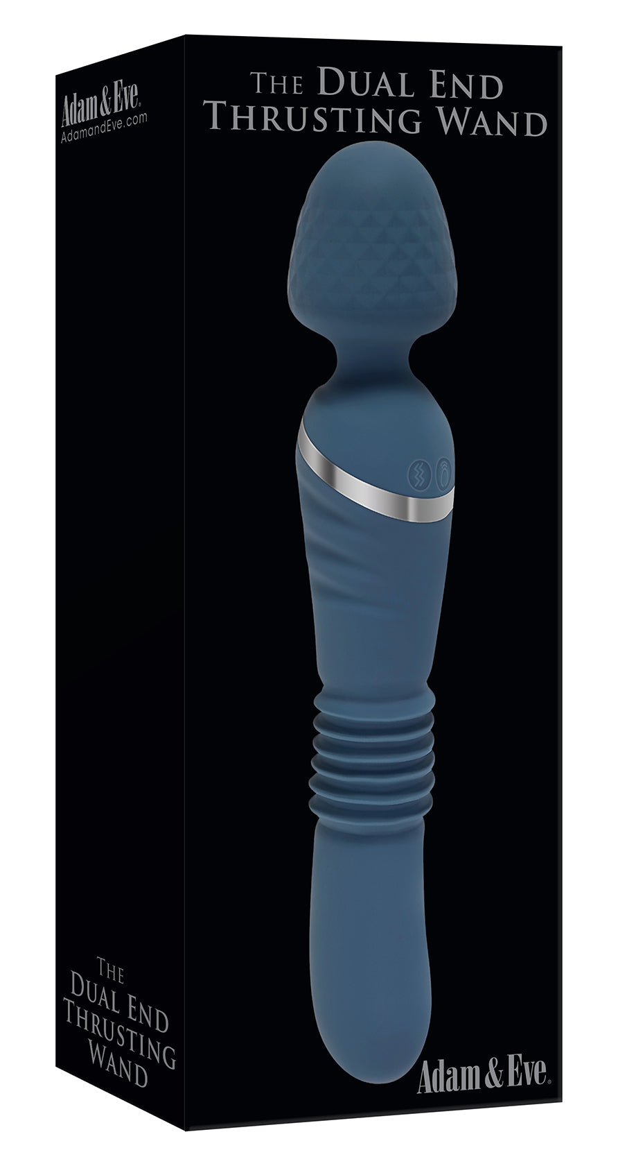 Adam & Eve THE DUAL END THRUSTING WAND BLUE