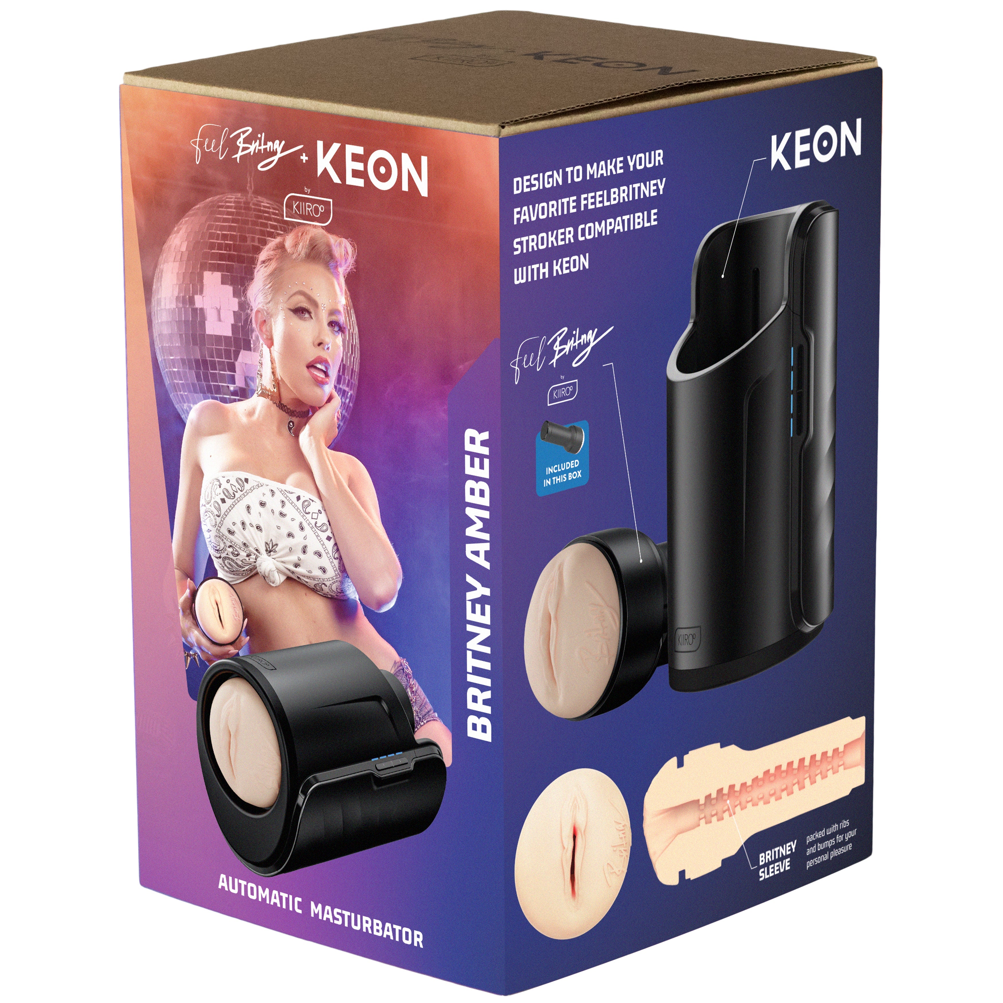 Kiiroo FeelBritney Stroker + Keon