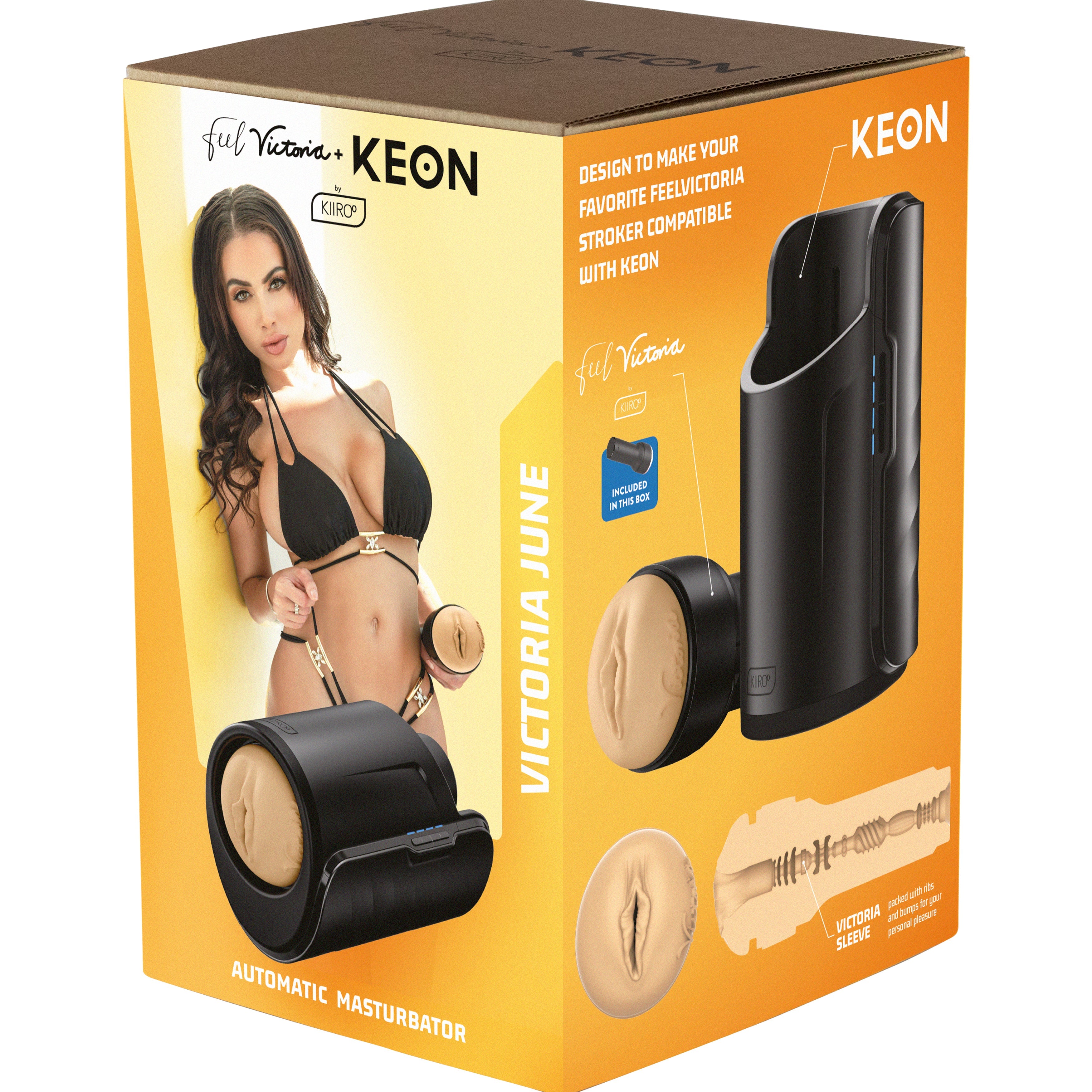 Kiiroo FeelVictoria Stroker + Keon