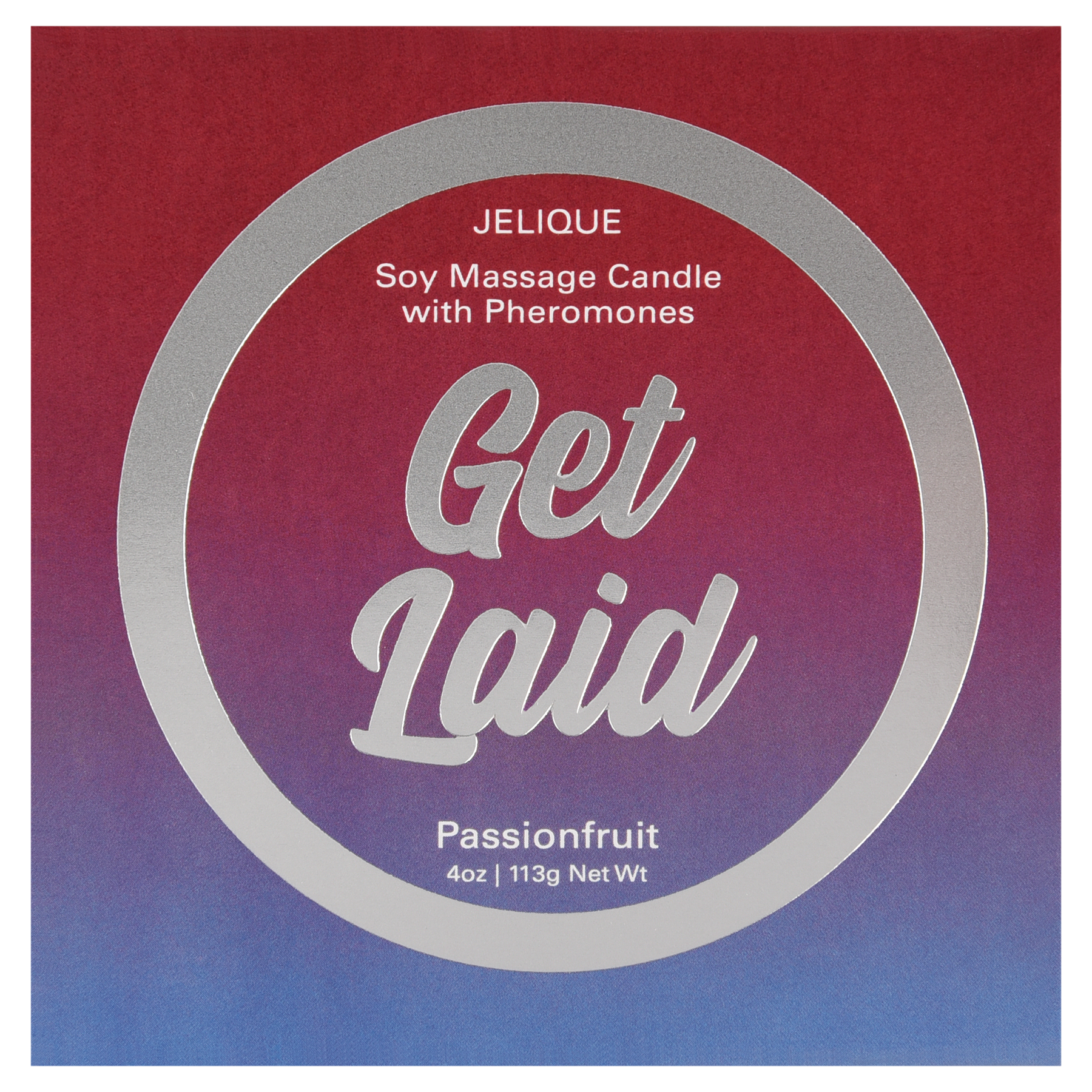 SOY MASSAGE CANDLE GET LAID PASSION FRUIT 4 FL OZ