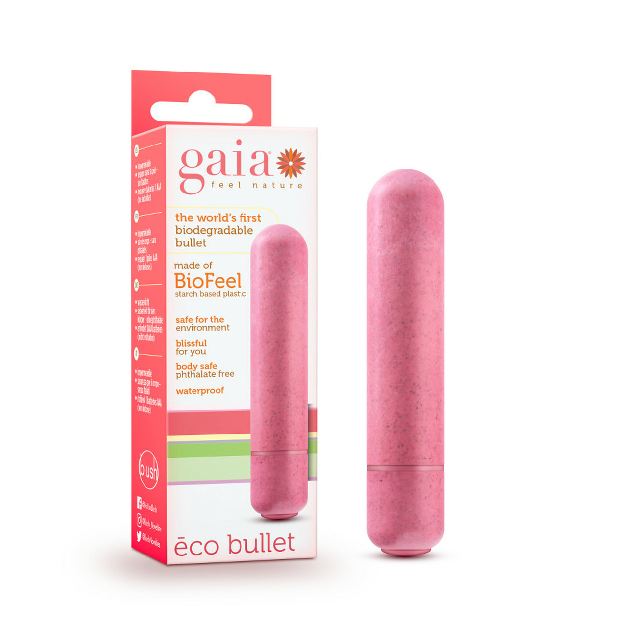 BLUSH Gaia - Eco Bullet - Coral